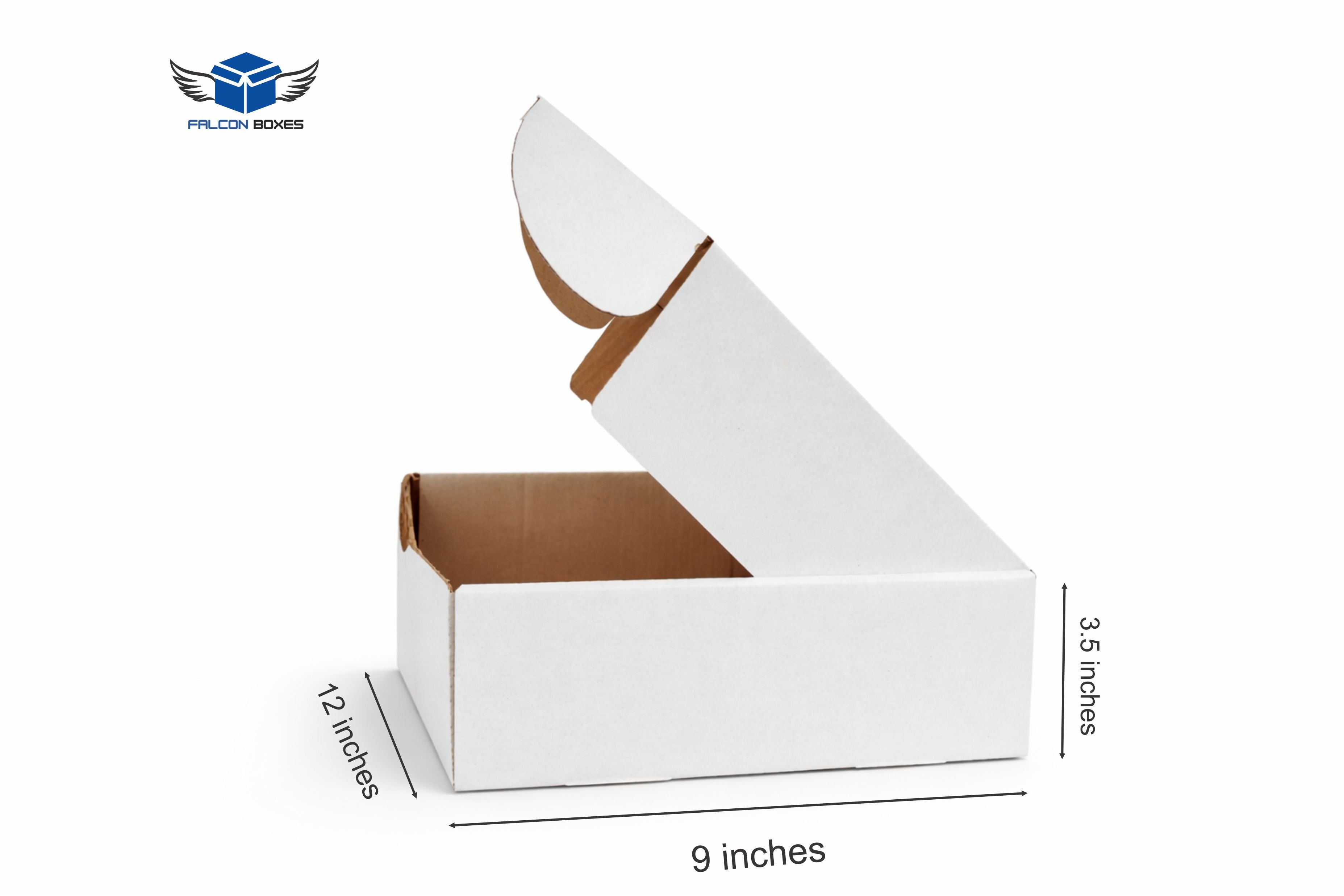 (12x9x3.5) White Large E-Commerce Box