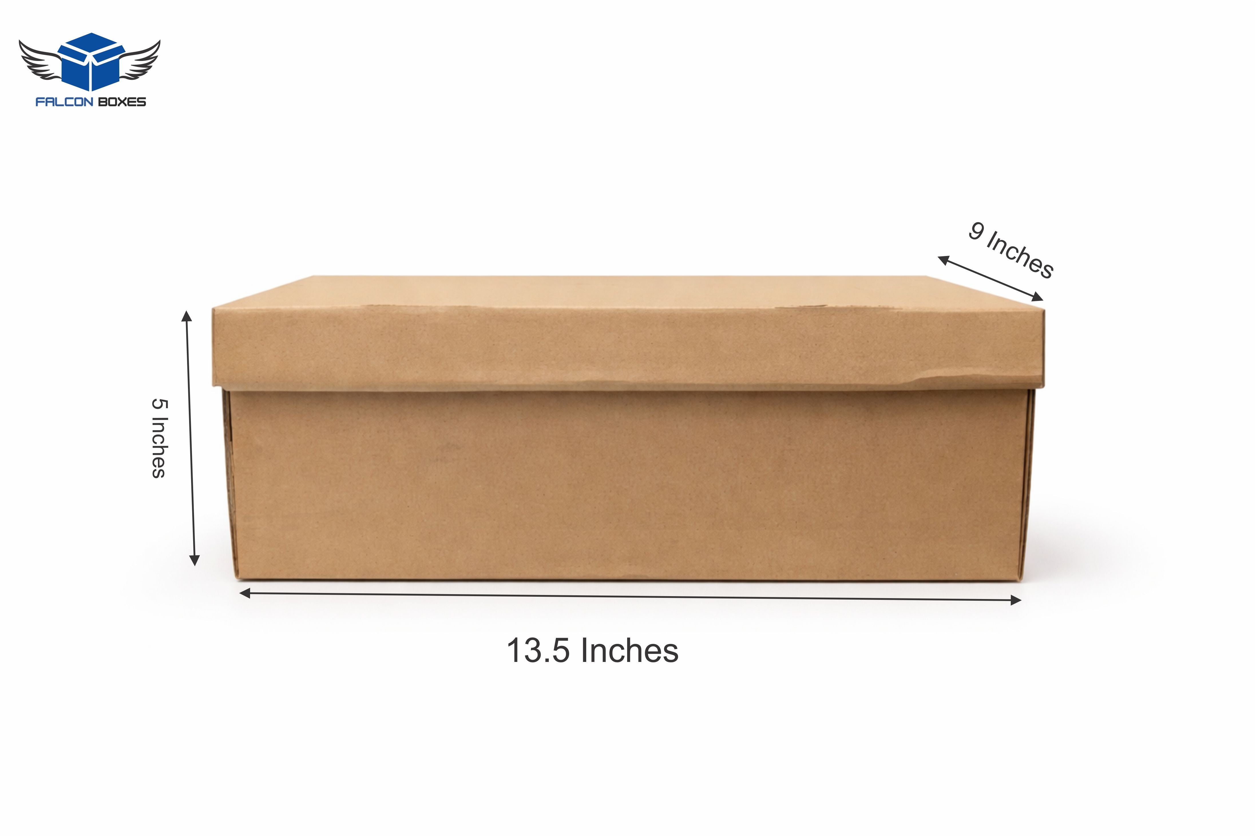 (13.5x9x5) Extra Large Shoe or E-commerce Box