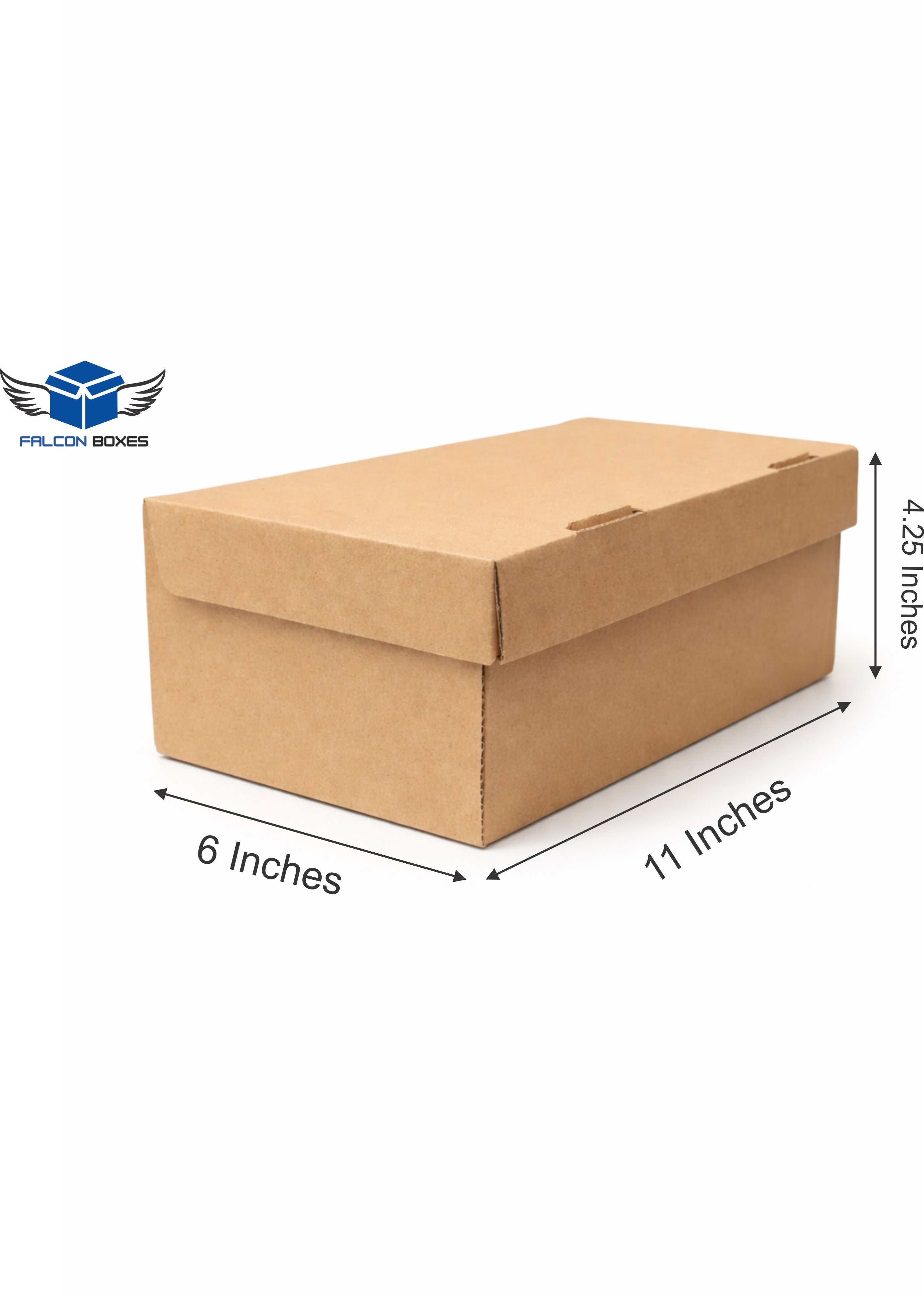 (11x6x4.25 ) Small Shoe or E-commerce Box