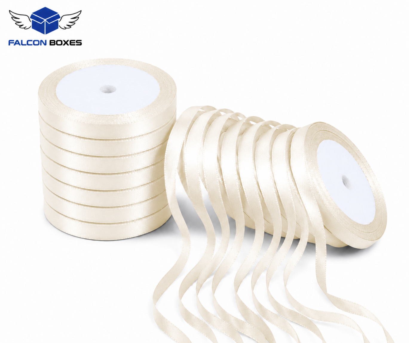 Satin Ribbon Roll – 1/2″ Half Inches | Gift Wrapping & Packaging Ribbon