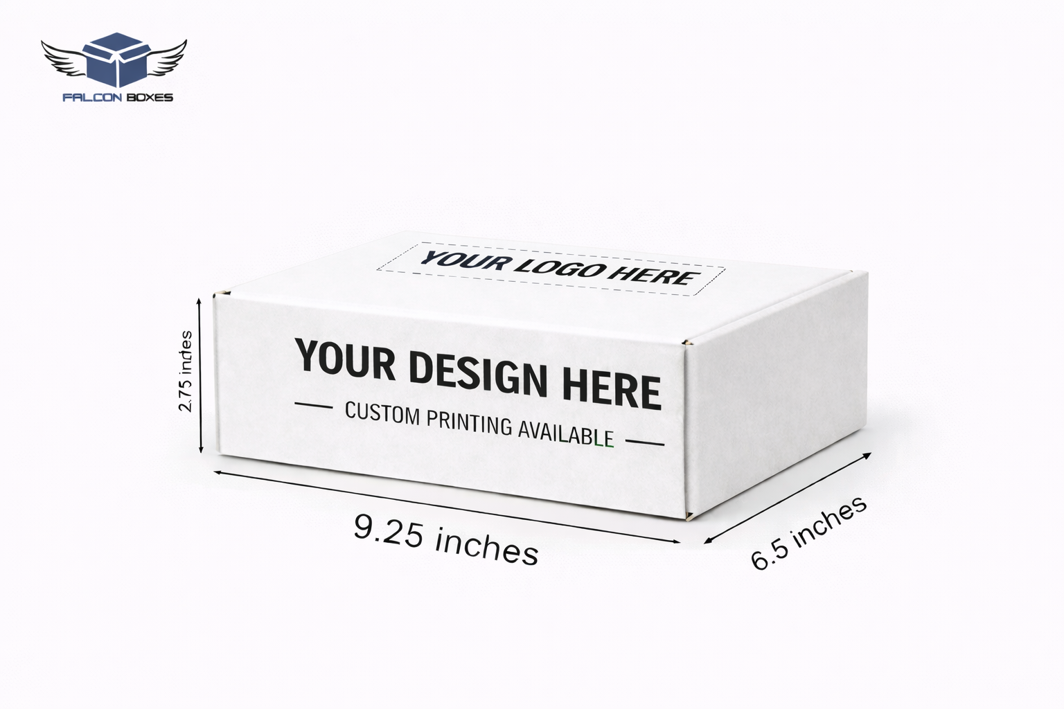 (9.25x6.5x2.75) White SafeEdge E-Commerce Box