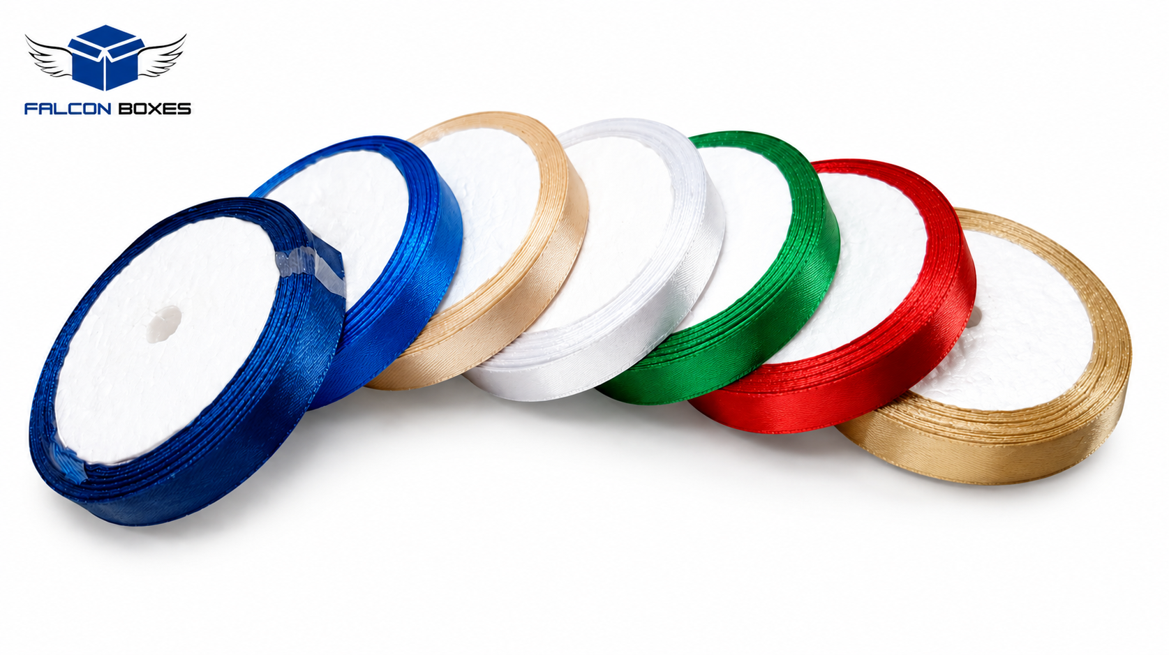 Satin Ribbon Roll – 1/2″ Half Inches | Gift Wrapping & Packaging Ribbon