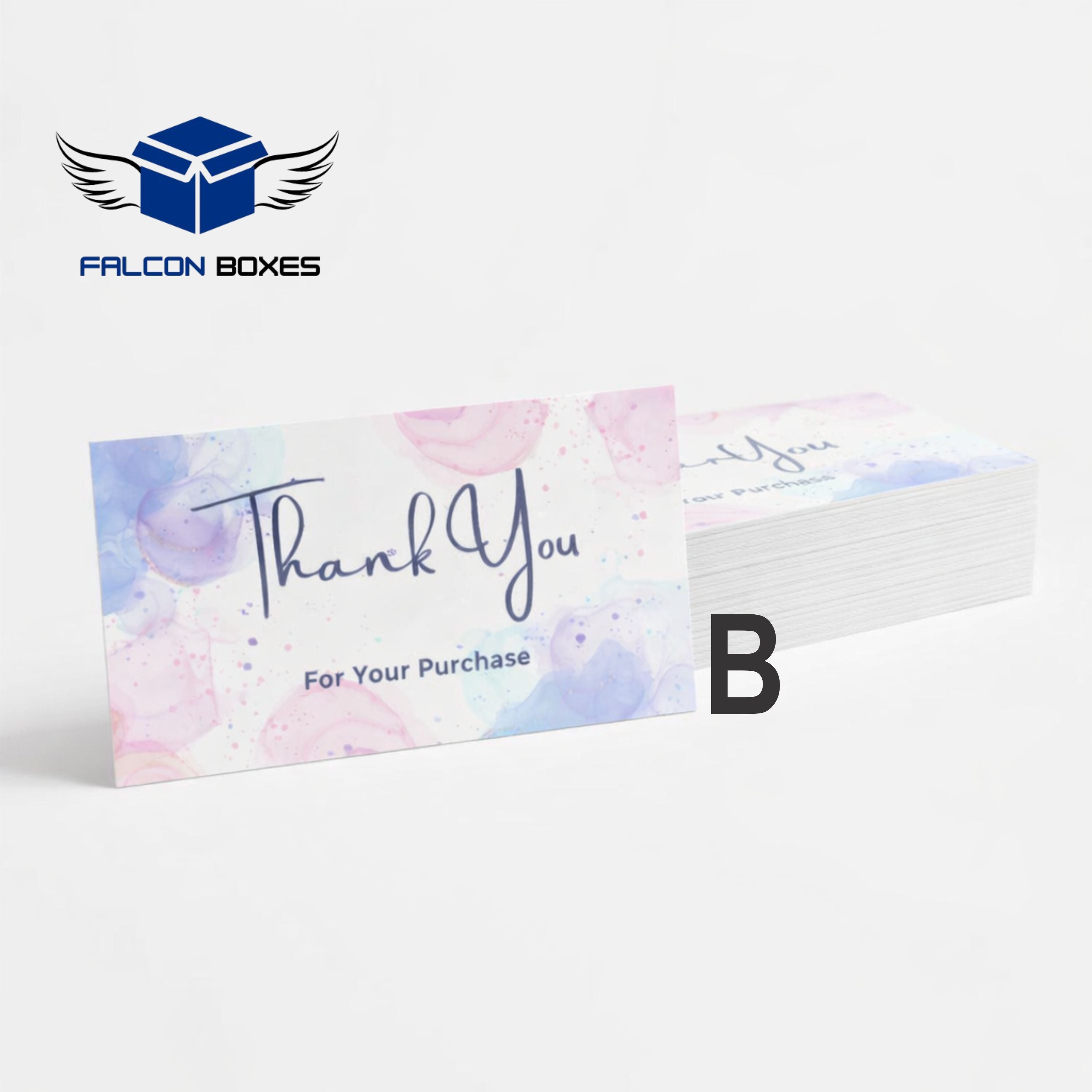 100Pcs of Thank-You Cards