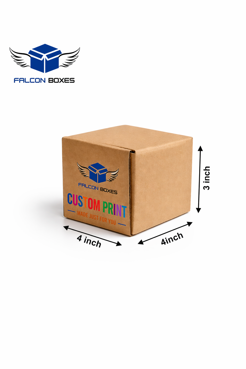 (4x4x3) Mini Cube E-Commerce Box
