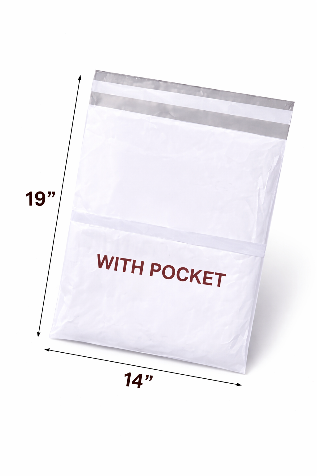 Courier Flyers Bags with Pocket for Delivery Shipping & Parcel