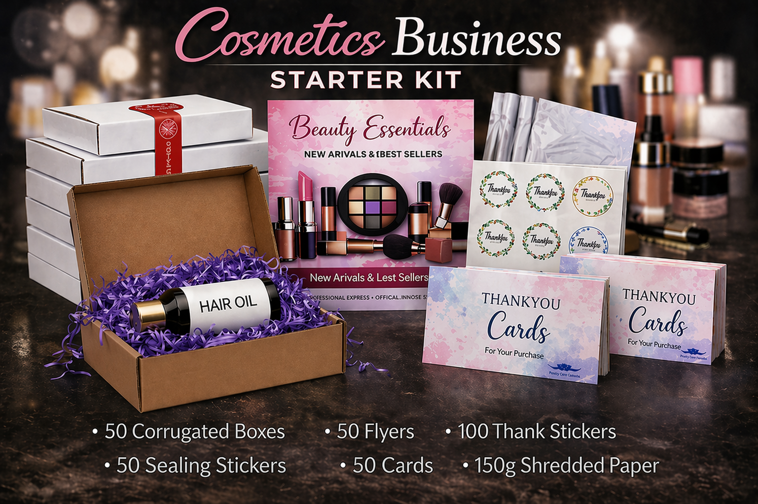Cosmetics Business Starter Kit