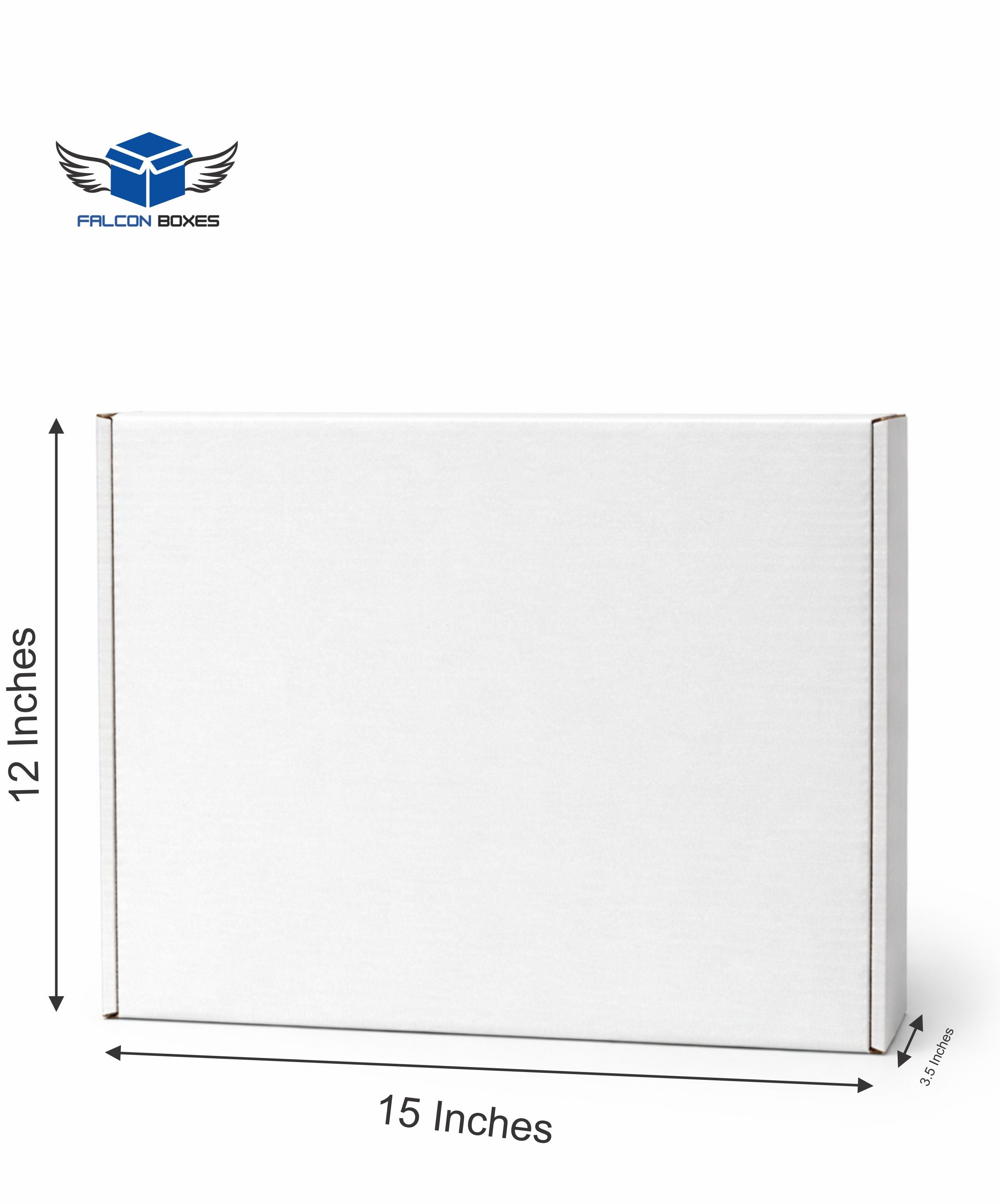 (15x12x3.5) White Mega E-Commerce Box