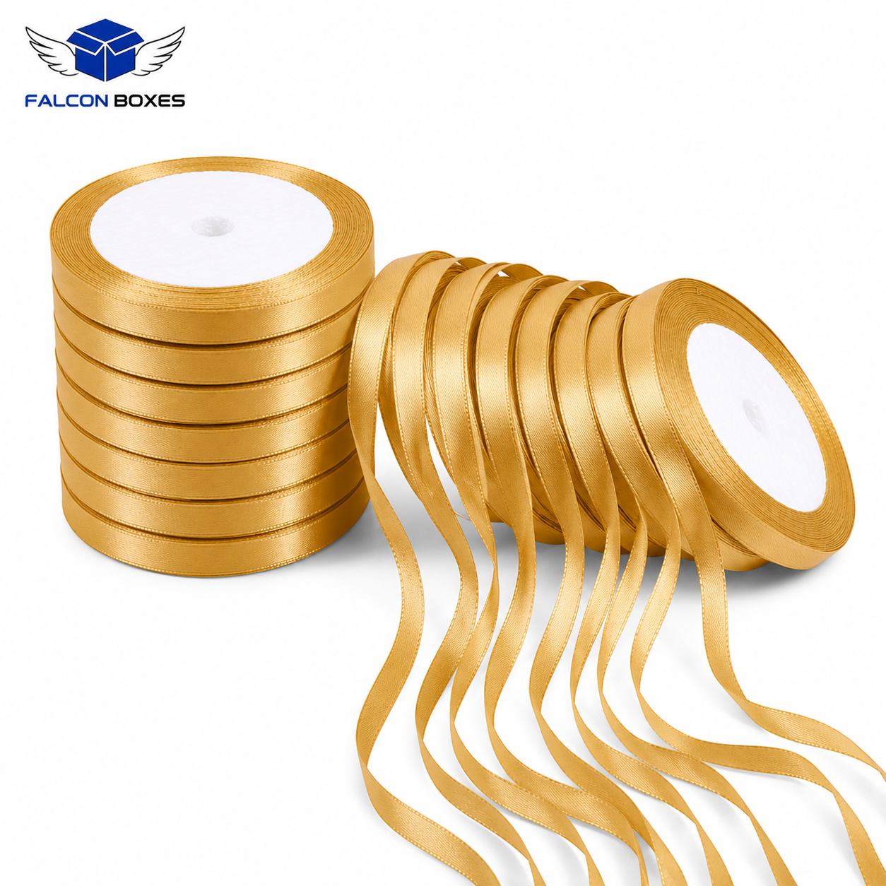 Satin Ribbon Roll – 1/2″ Half Inches | Gift Wrapping & Packaging Ribbon