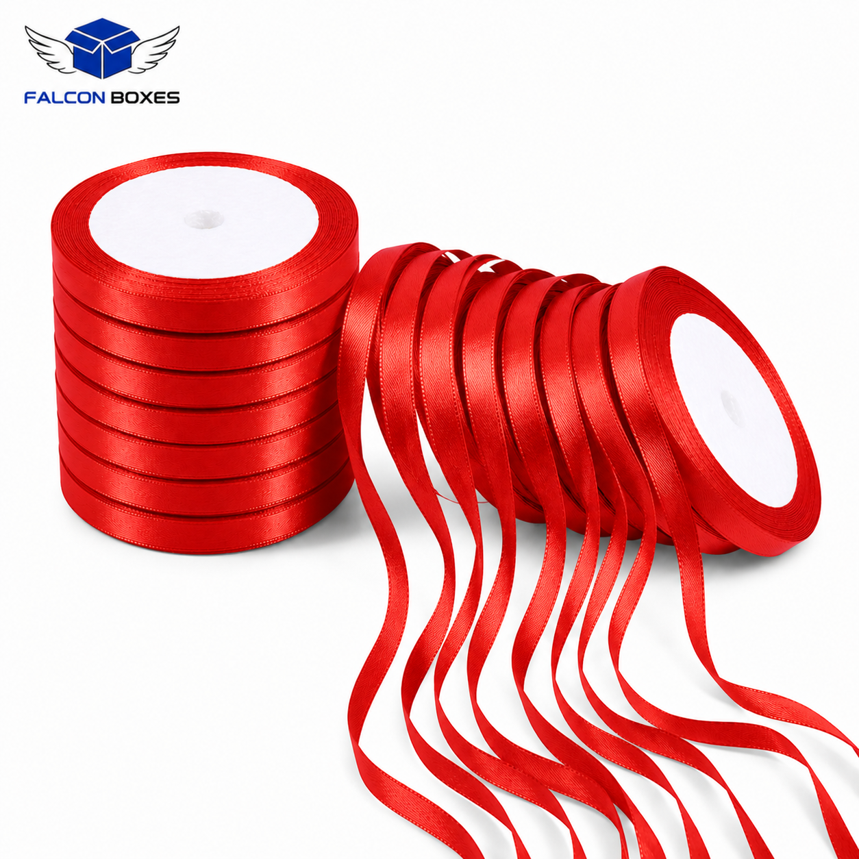 Satin Ribbon Roll – 1/2″ Half Inches | Gift Wrapping & Packaging Ribbon