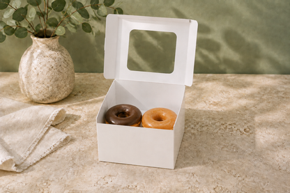 5x4x2 Inch White Card Box