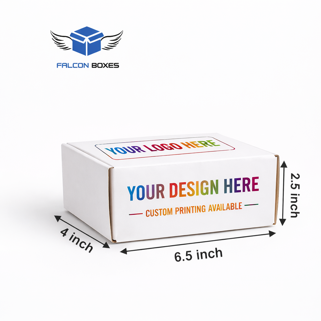 (6.5x4x2.5) White QuickPack Mailer Box