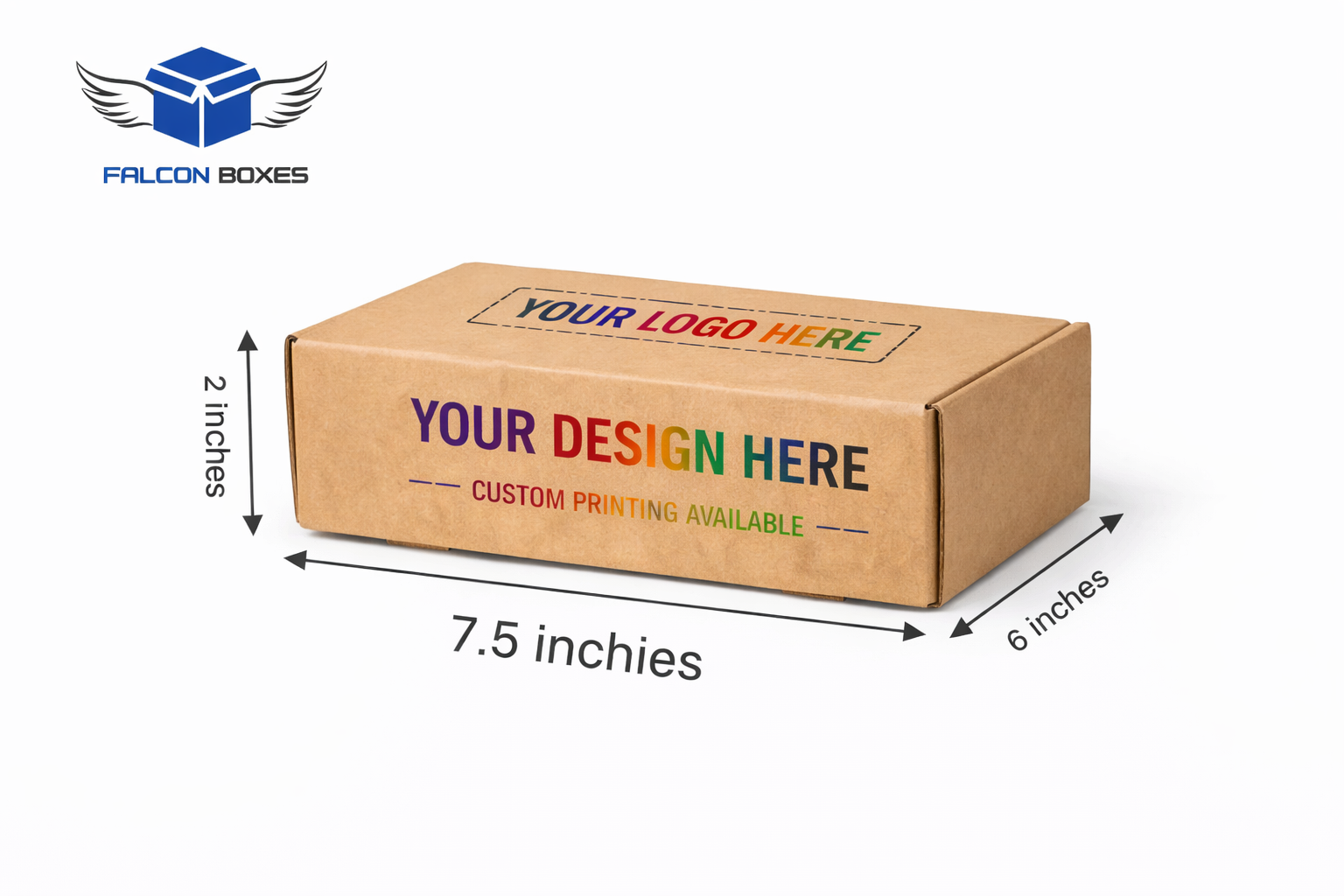 (7.5x6x2) Mini E-commerce Box