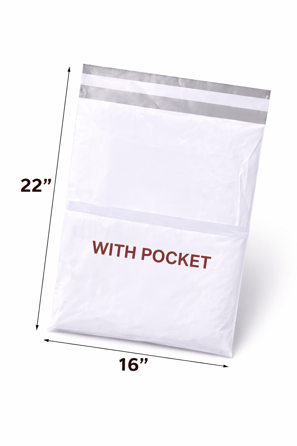 Courier Flyers Bags with Pocket for Delivery Shipping & Parcel