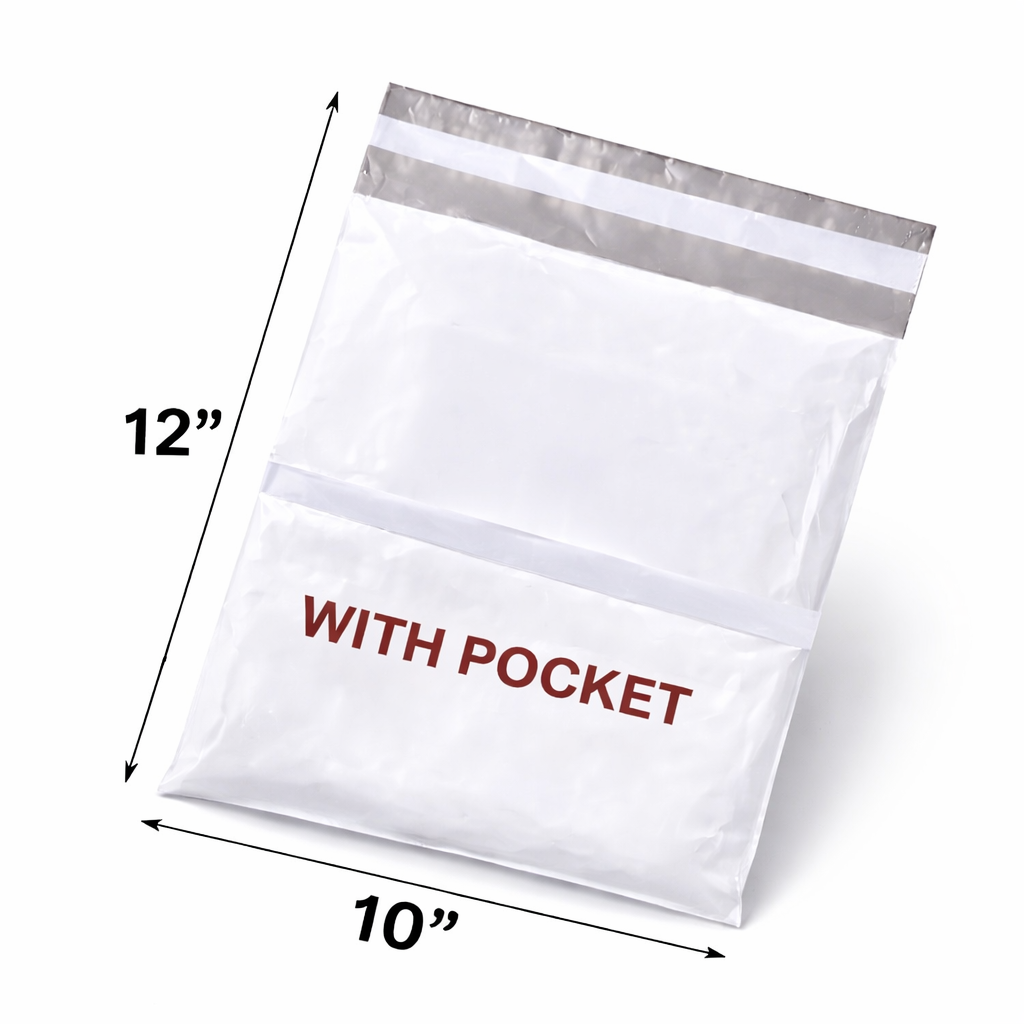 Courier Flyers Bags with Pocket for Delivery Shipping & Parcel