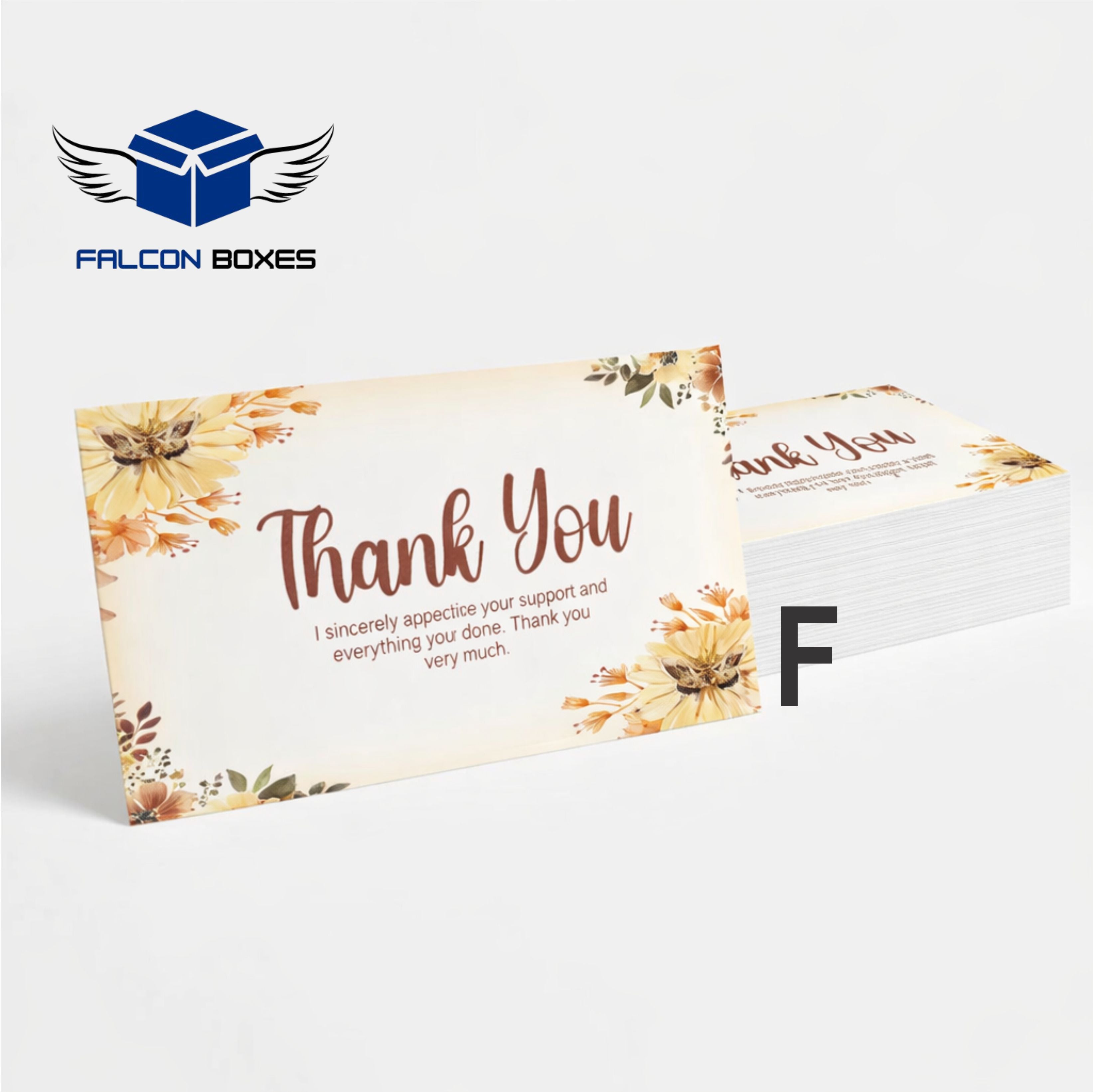 100Pcs of Thank-You Cards