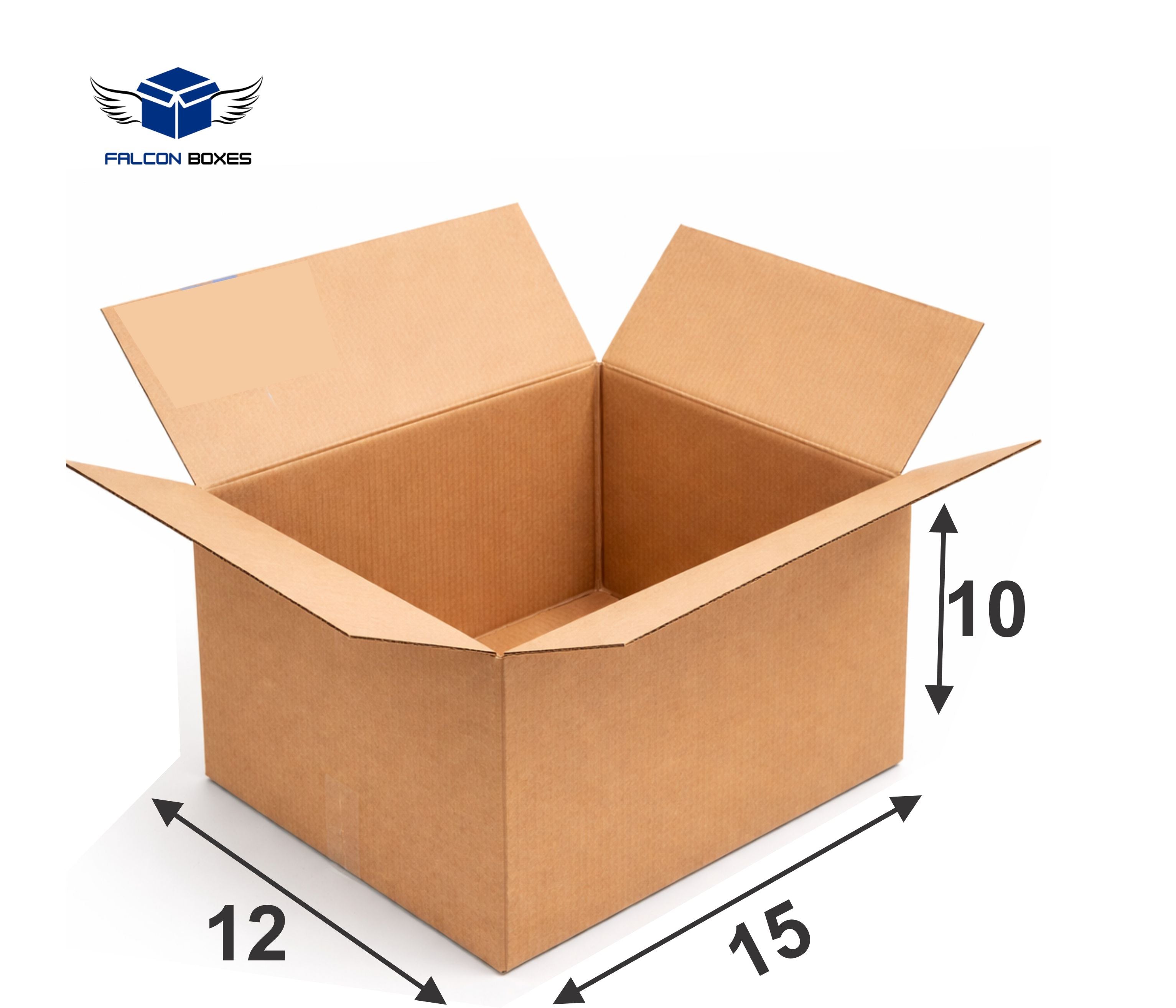 (15x12x10)Multipurpose Storage Carton– Strong & Reliable Packaging Solution (5 PLY)