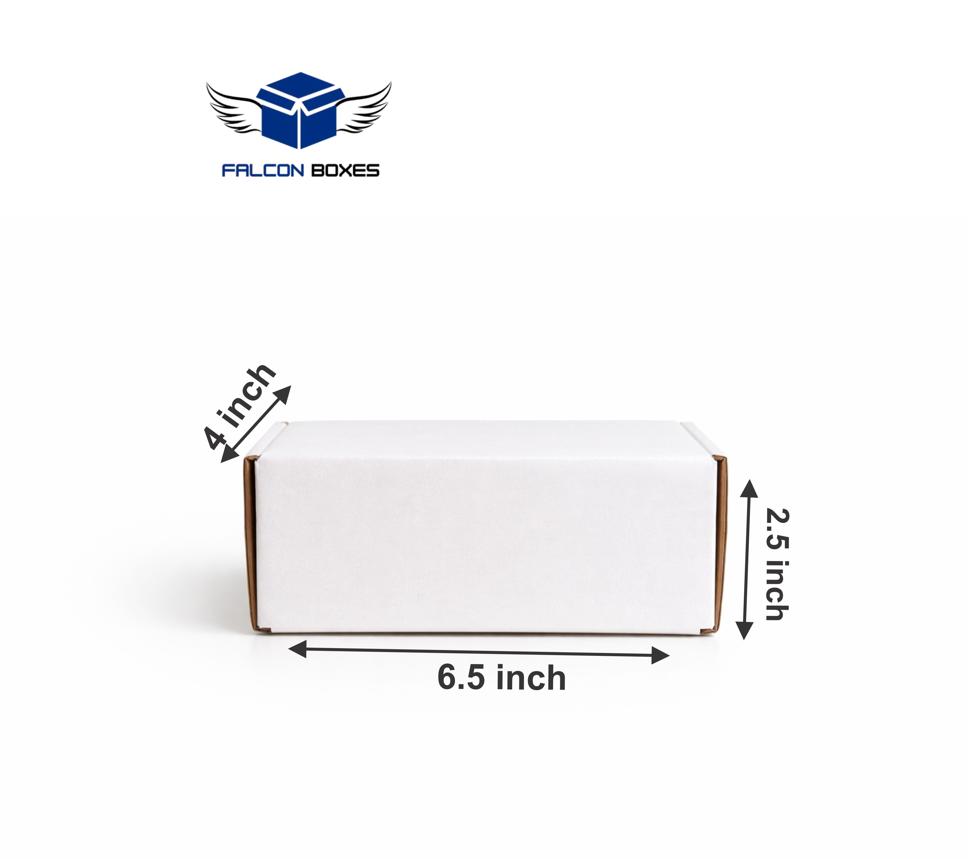 (6.5x4x2.5) White QuickPack Mailer Box